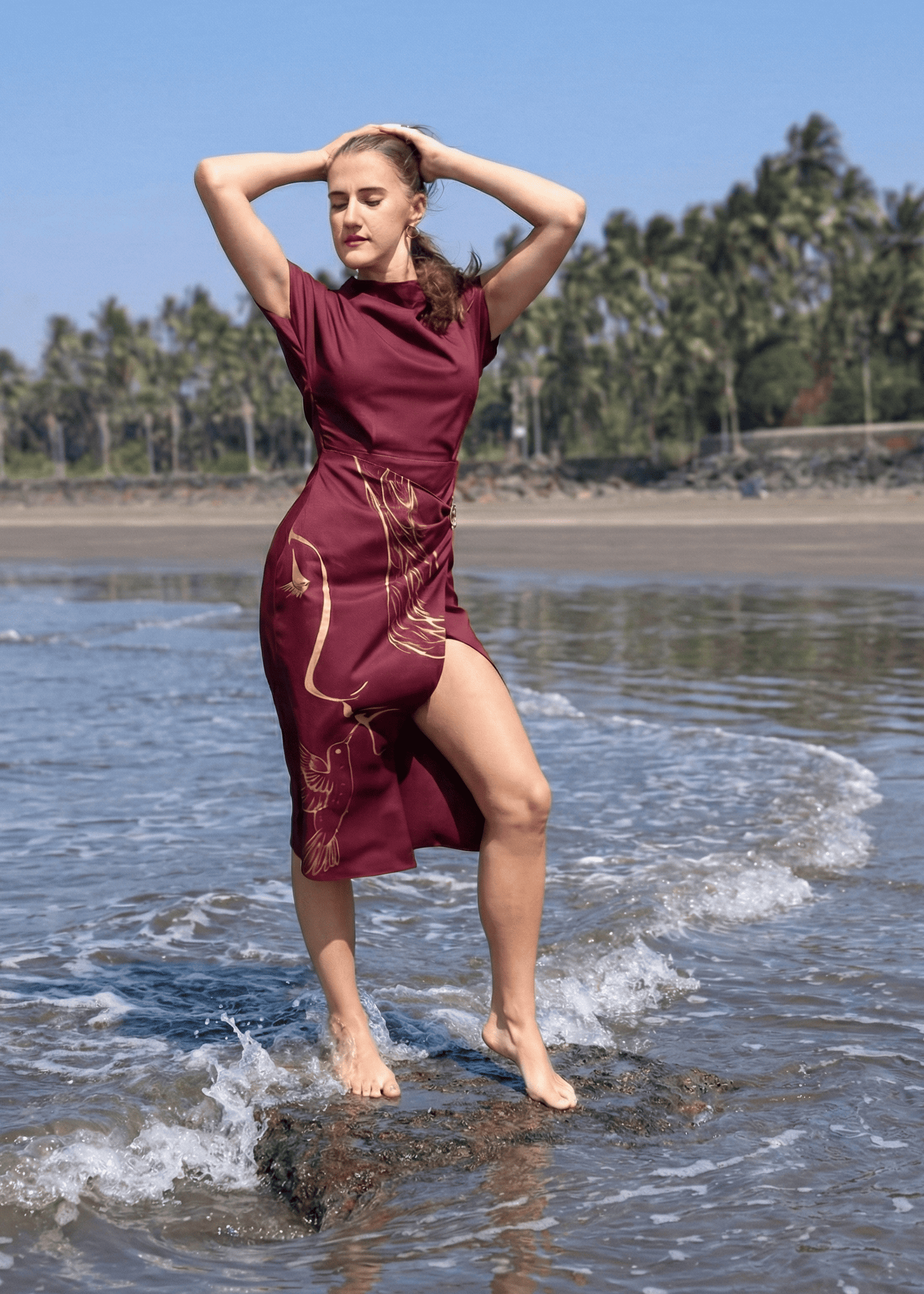 Golden Lady Dress M