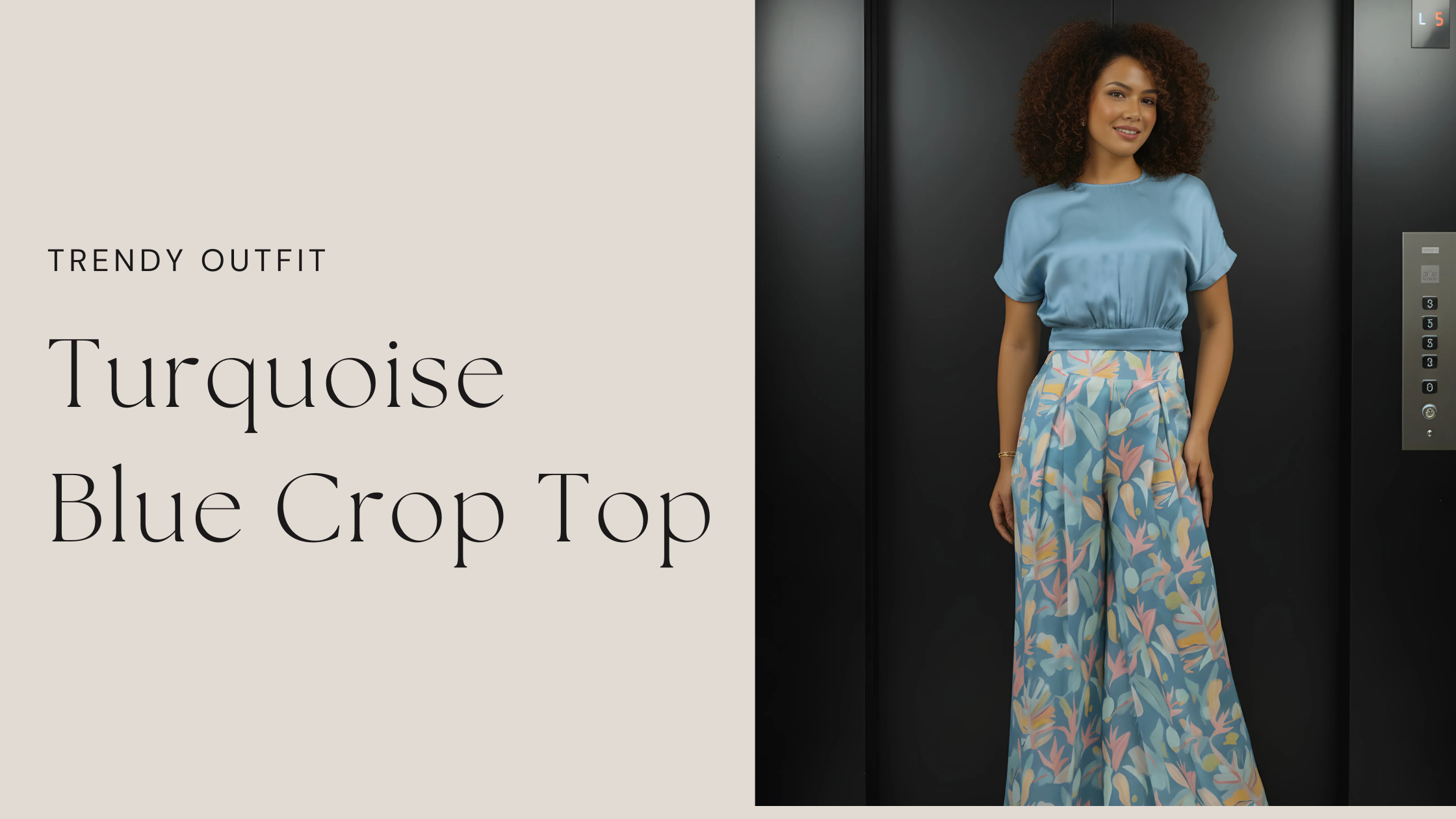Turquoise Blue Crop Tops: Trendy Outfits to Rock This Season