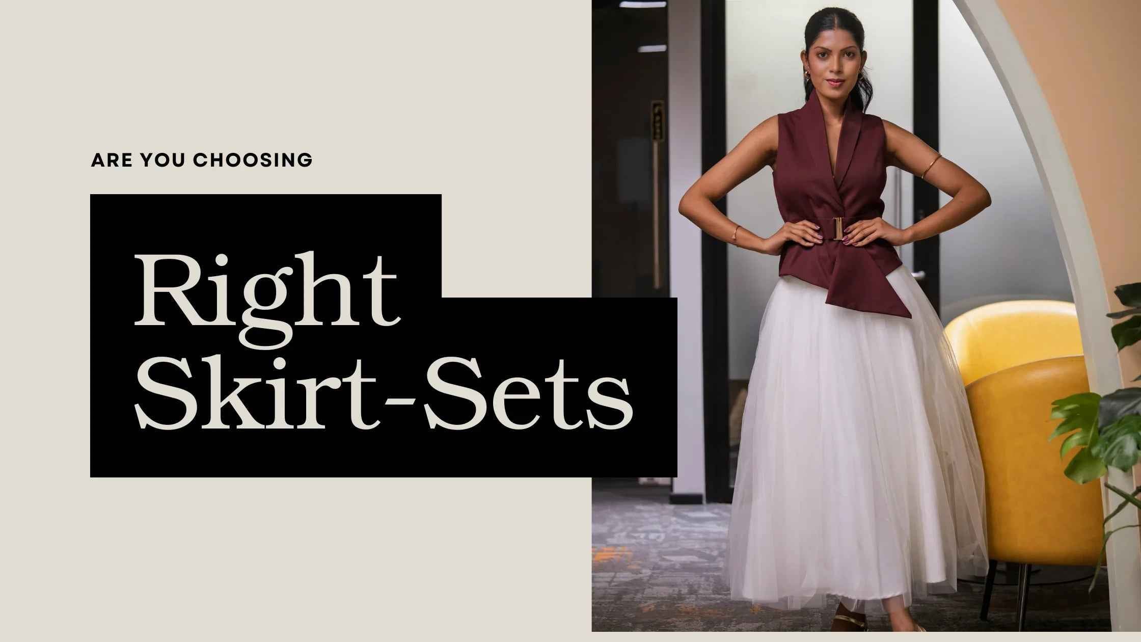 Are You Choosing the Right Skirt Sets for Work? - luxeraa