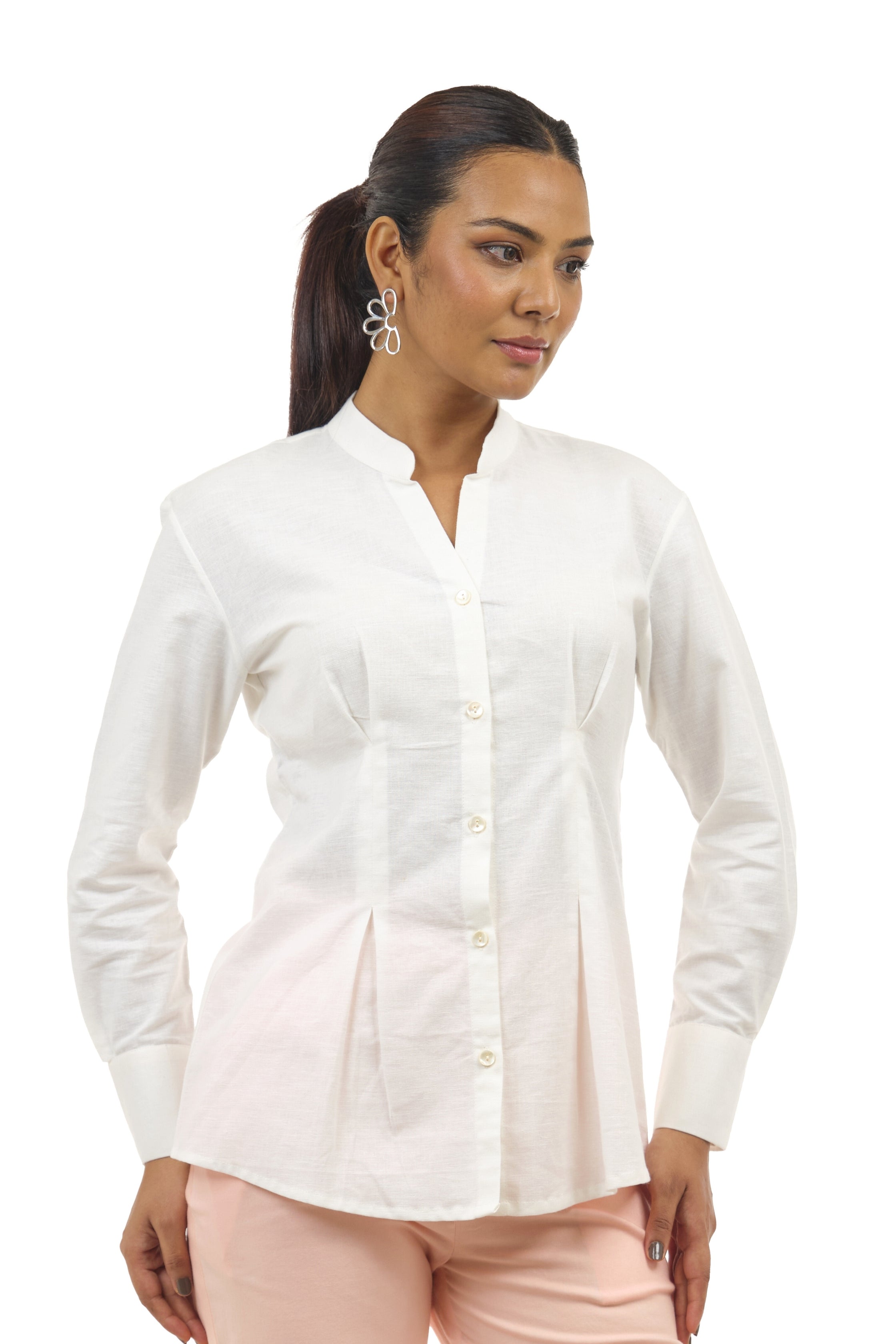 White Linen Shirt