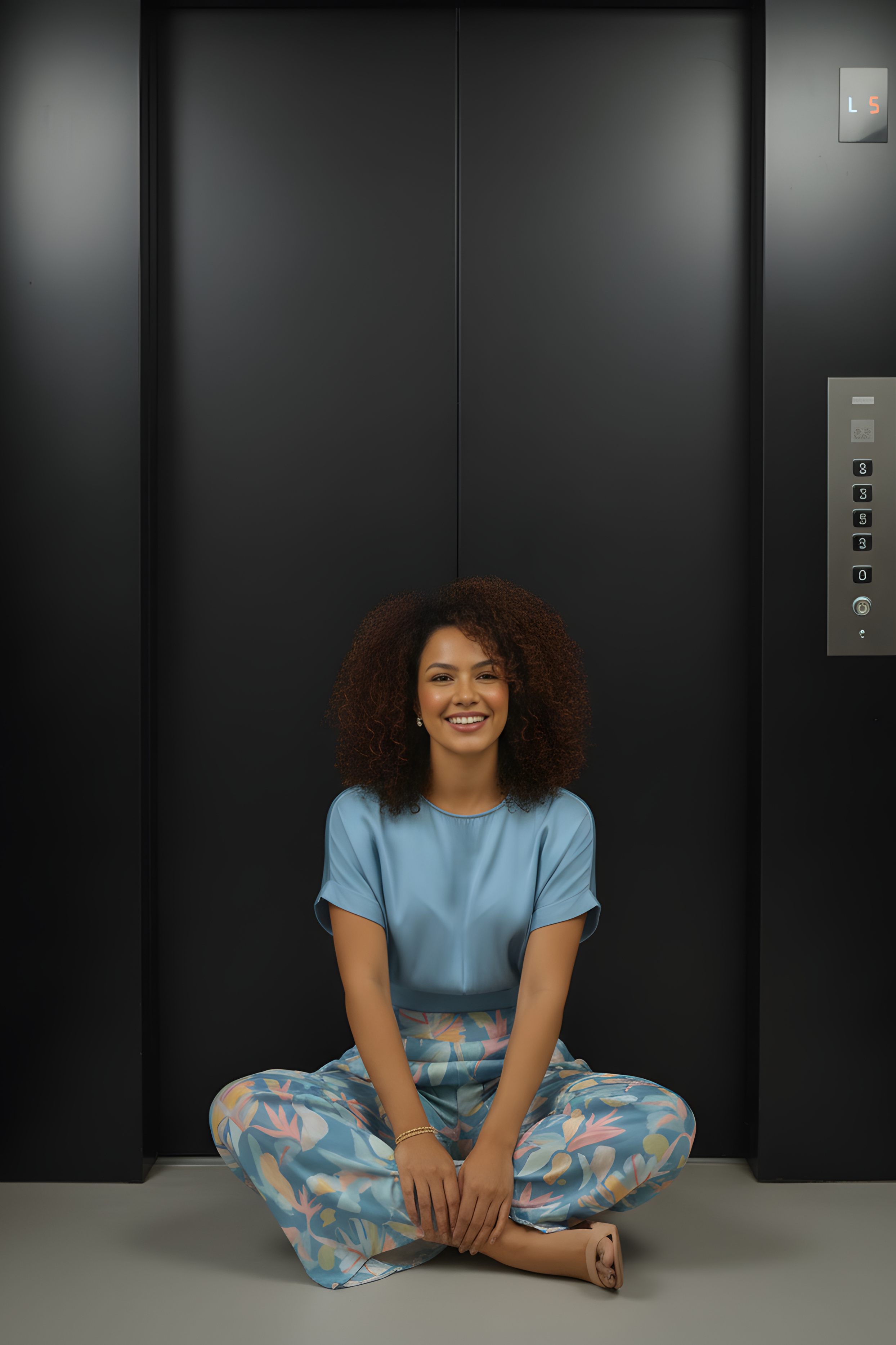 Turquoise Palazzo & Crop Top Set – Summer Co-ord Outfit