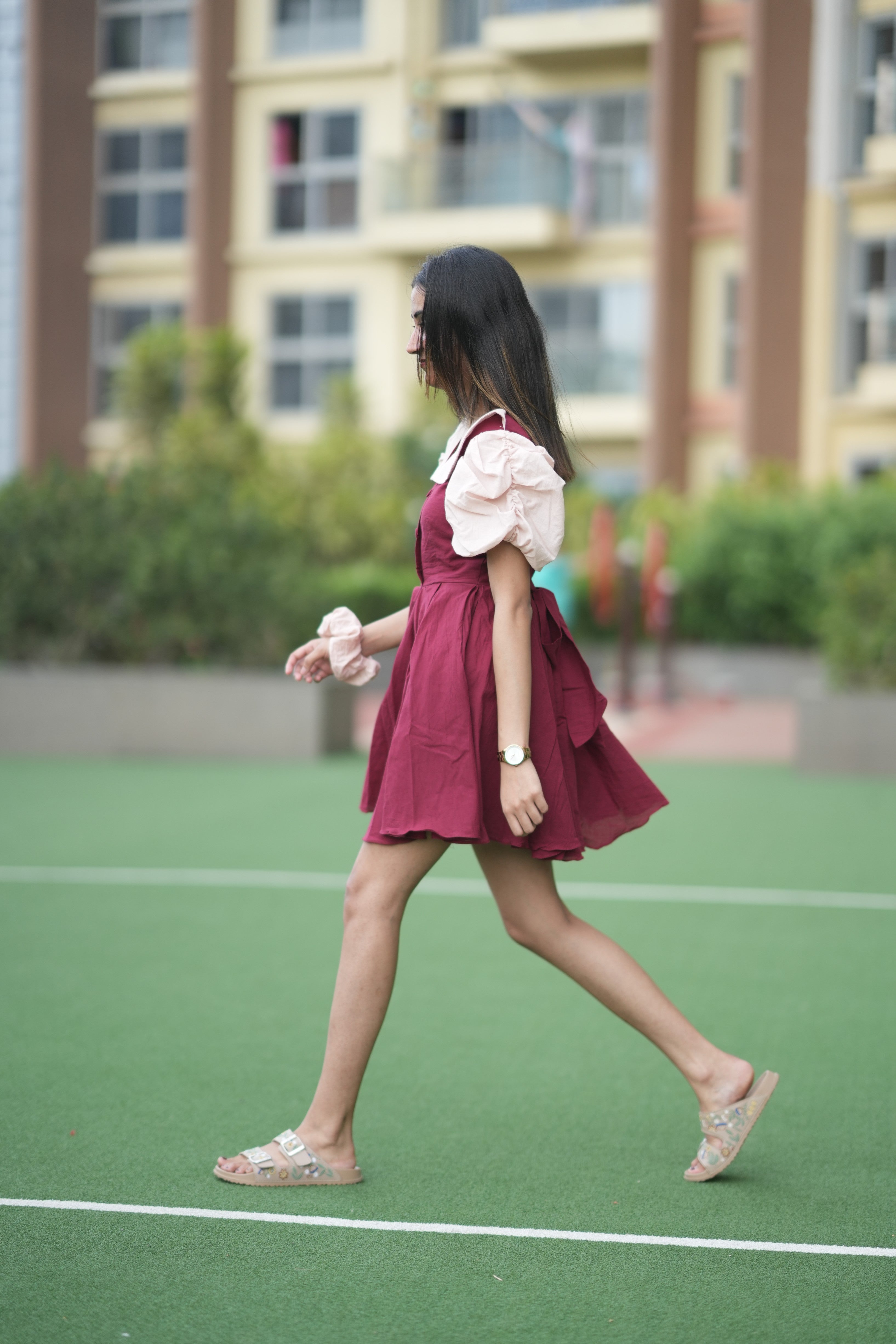 Vintage Red plus beige