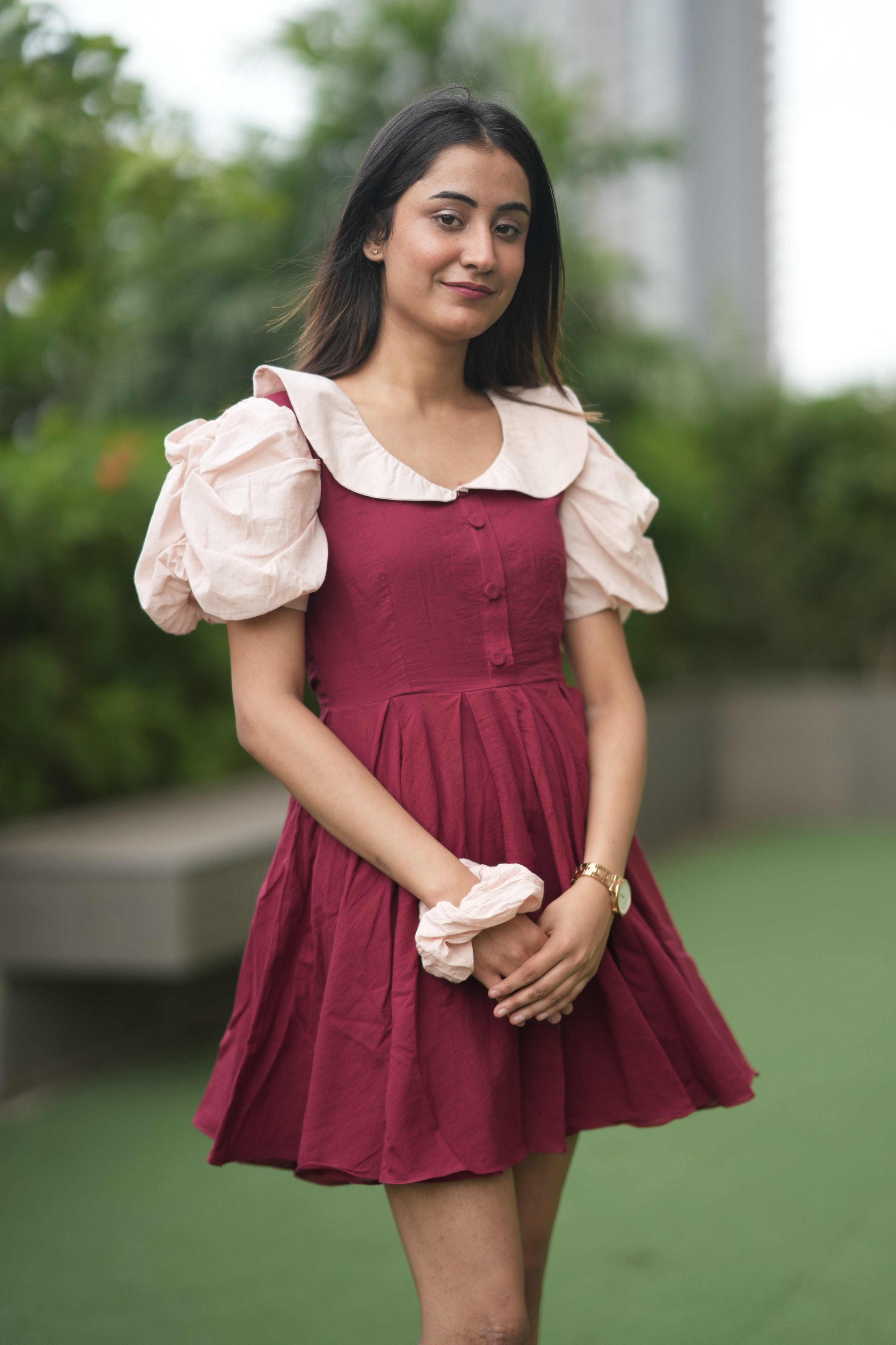 Vintage Red plus beige