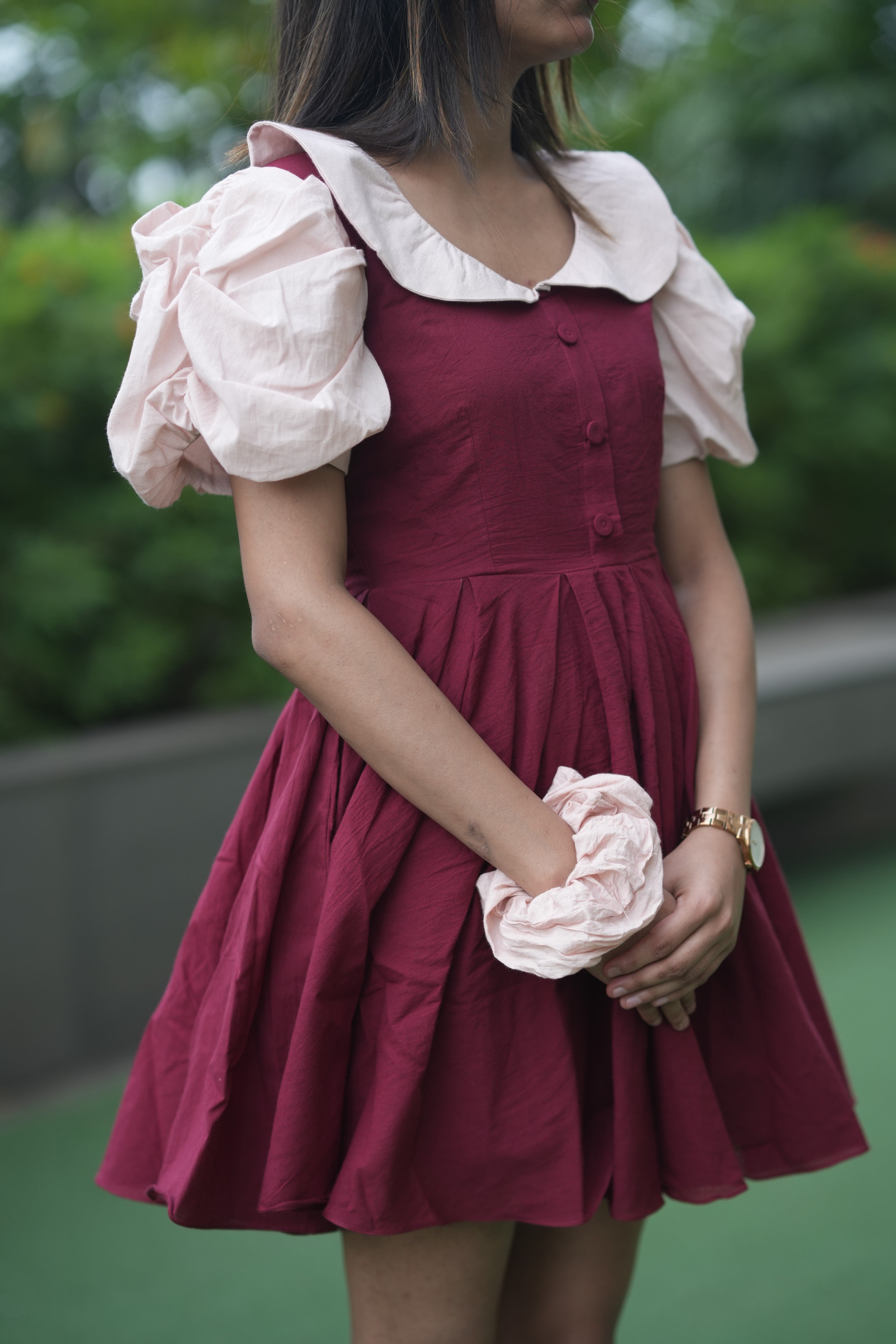 Vintage Red plus beige