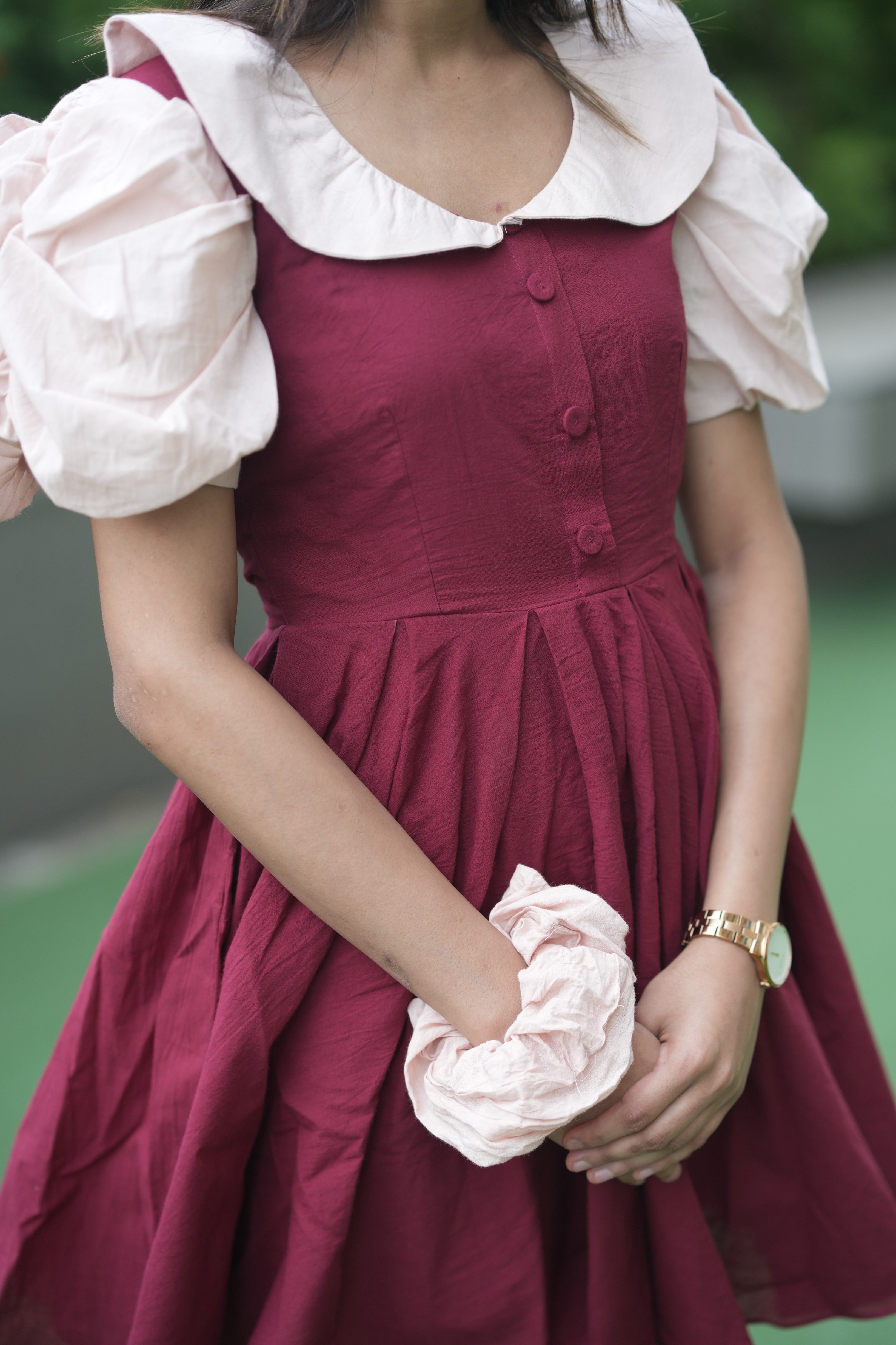 Vintage Red plus beige