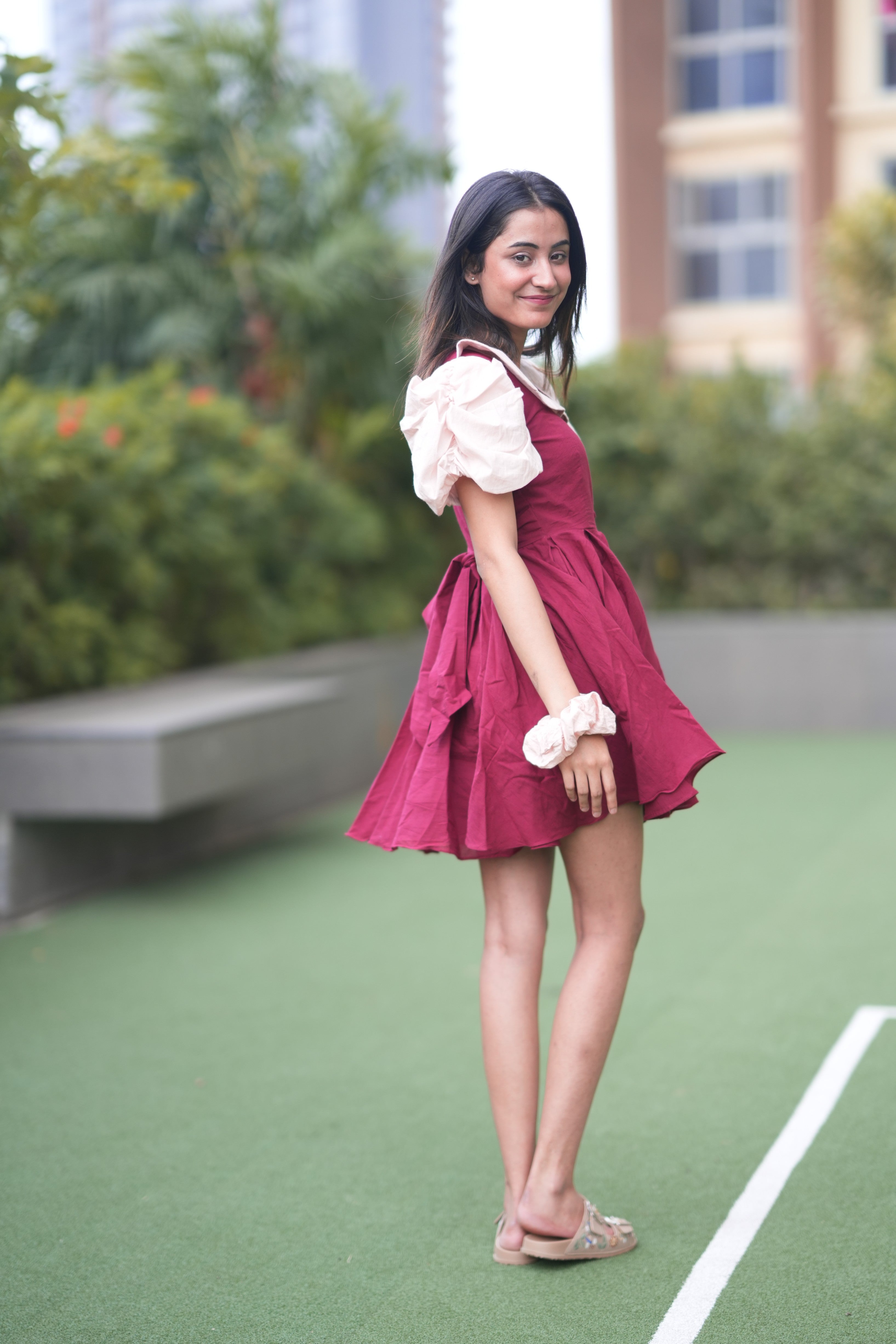 Vintage Red plus beige