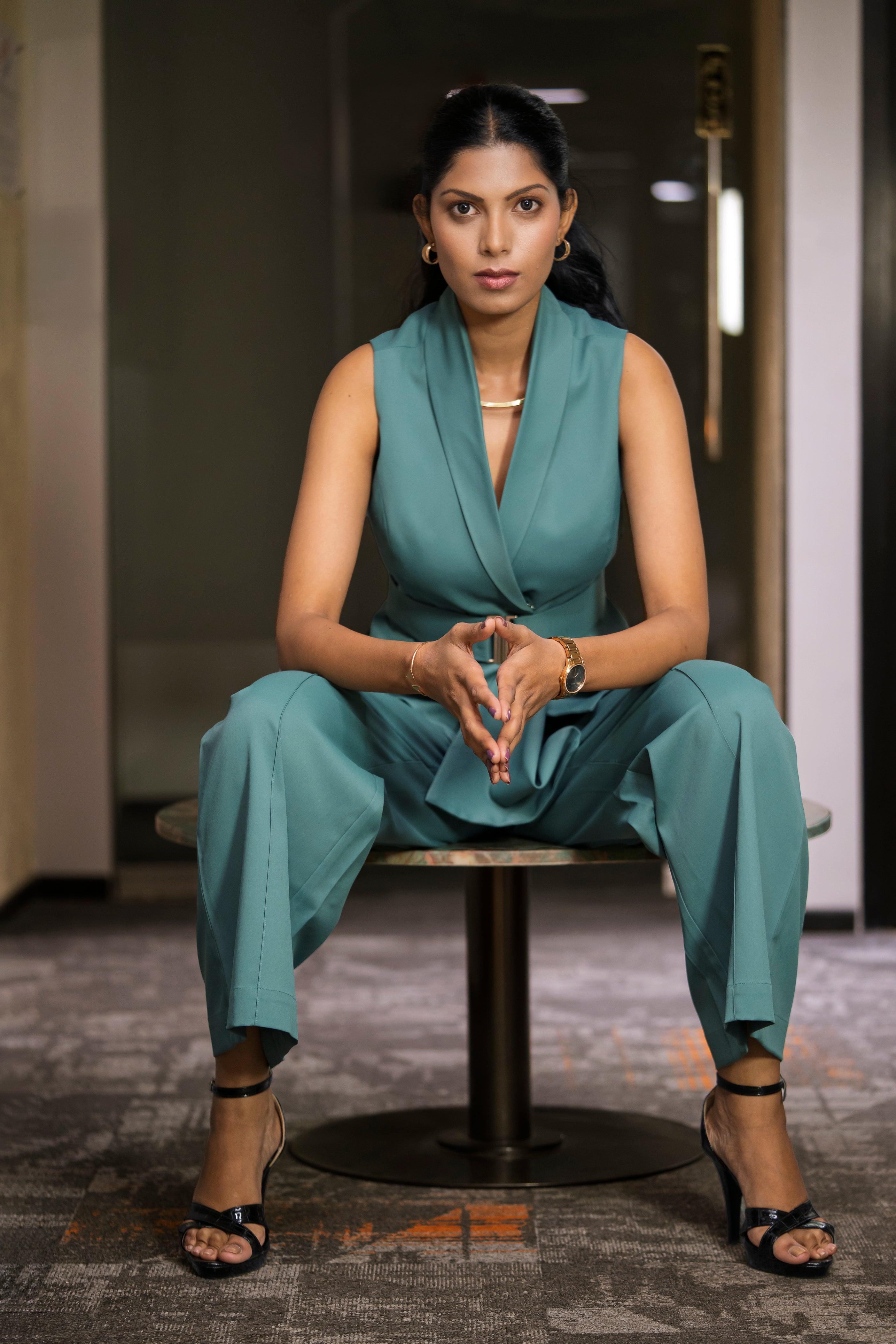 Sea Green Waist Coat & Trouser – Timeless Serenity