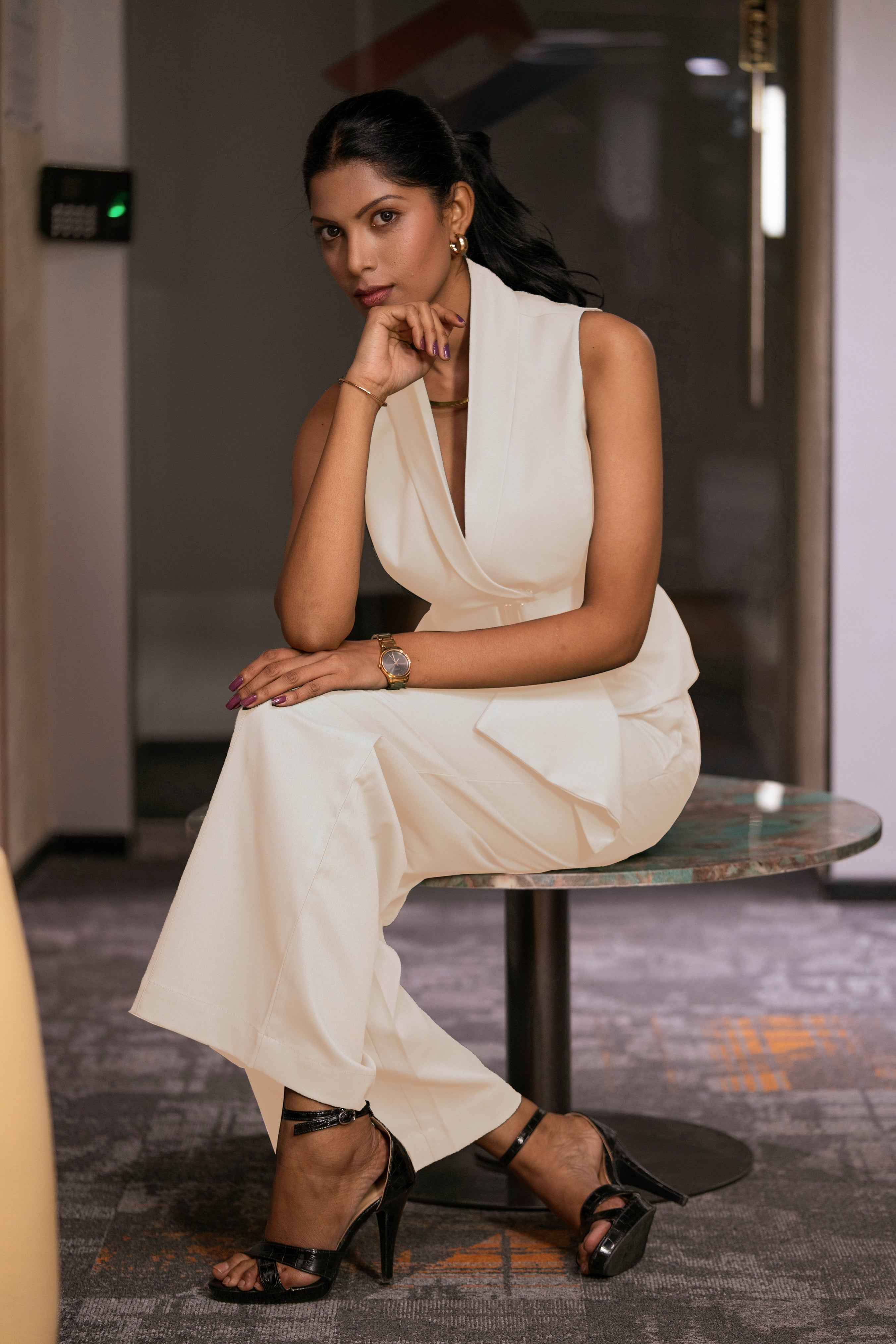 Ivory Waist Coat & Trouser