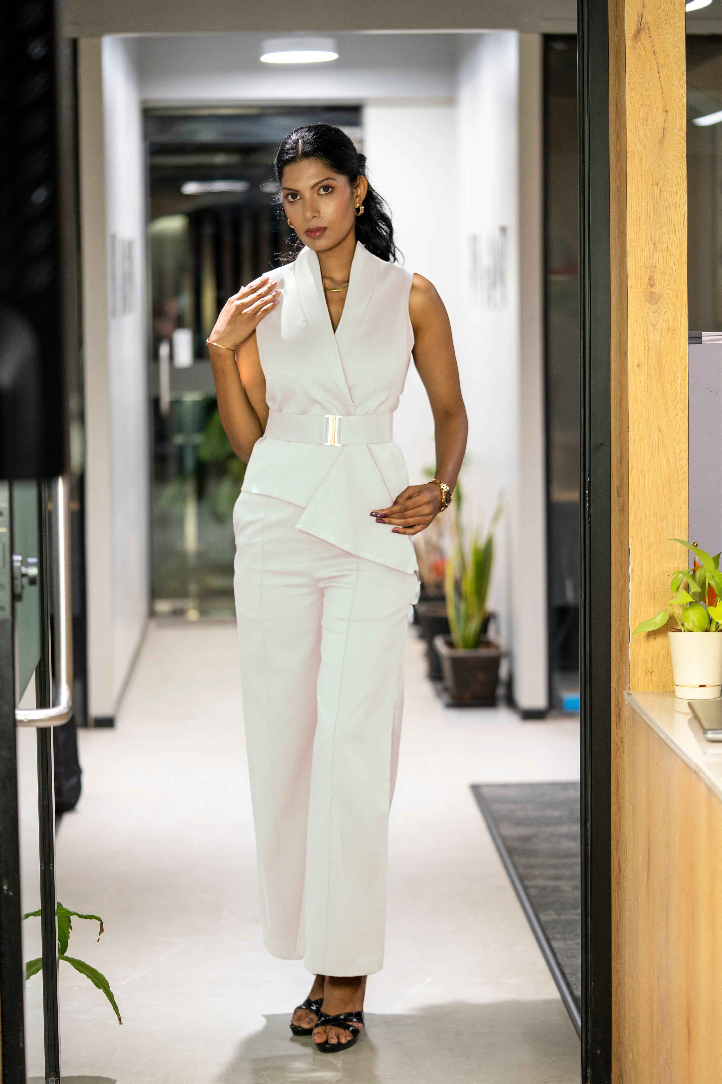 Ivory Waist Coat & Trouser