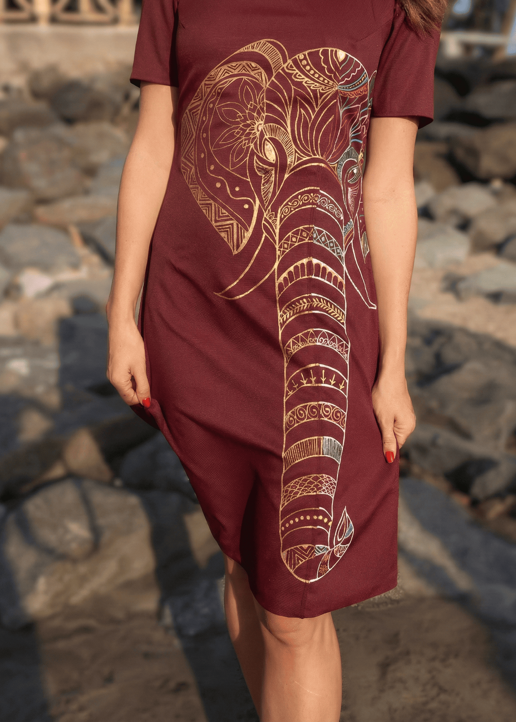 The Gaja Majesty Dress