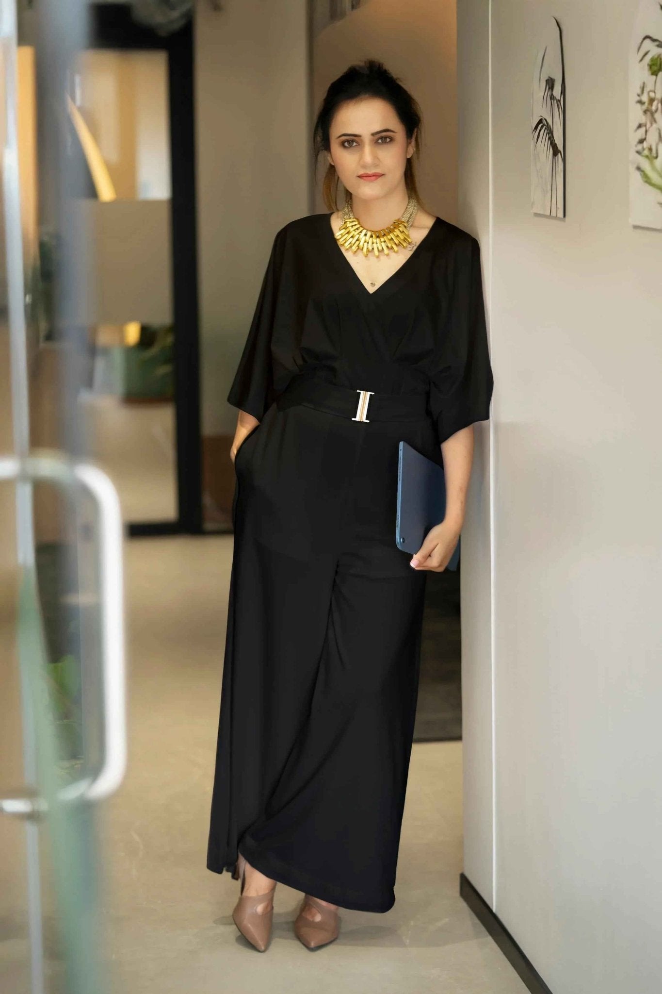 Blackline Jumpsuit – Clean Cuts, Bold Moves