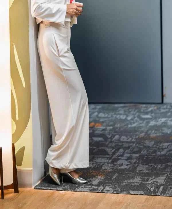 Effortless Ivory Pants – From Office to Off - Duty