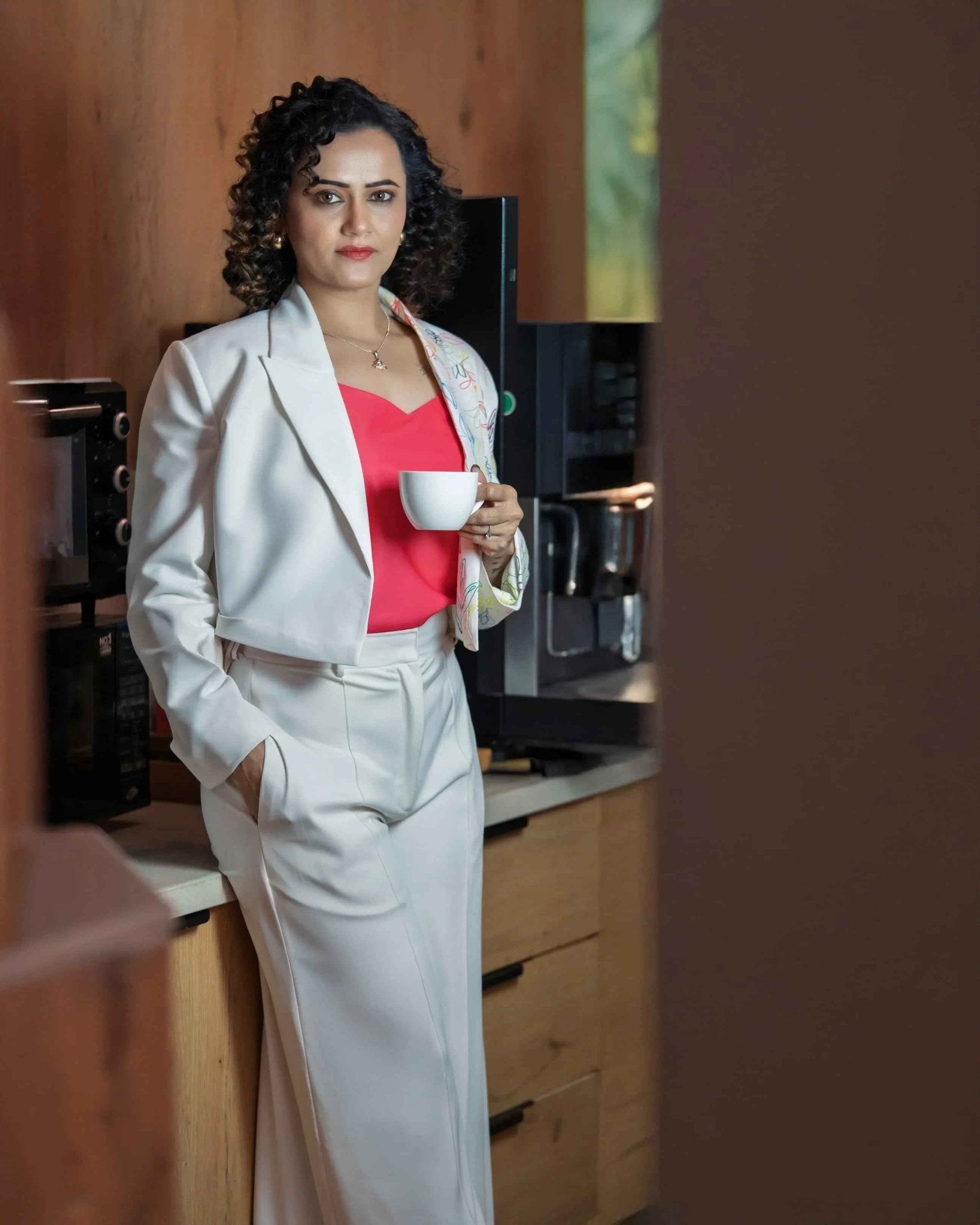 Ivory - Coral Grace Set – Polished Layers for Effortless Elegance